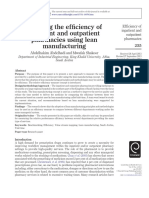 sTUDYING THE EFFICIENCY OF INPATIENT