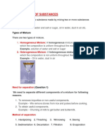 5 Separatopn of Substances: Mixture