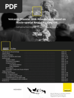 Volcanic Disaster Risk Assessment Based On Sociospatial Analysis Using GIS