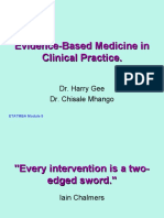 Evidence-Based Medicine in Clinical Practice