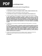 3M Thermodynamics and Energy Course: Problem Sheet 4 Introduction To Combustion and The Need For Energy Efficiency