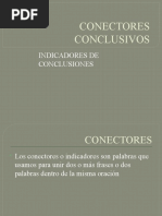 Conectores Conclusivos