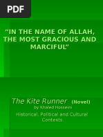 The Kite Runner (Historical, Political and Cultural Contexts)