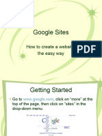 Google Sites: How To Create A Website The Easy Way