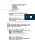 Que Características Principales Tiene El Bloque Deportivo en La Actualidad