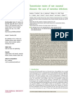 Transmission Routes of Rare Seasonal Diseases - The Case of Norovirus Infections