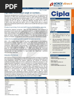 Cipla LTD: High Base, Covid Impact Weigh On Numbers