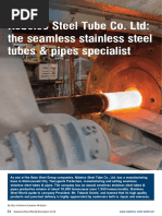 Kobelco Steel Tube Co. LTD: The Seamless Stainless Steel Tubes & Pipes Specialist