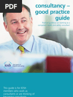 Consultancy - Good Practice Guide