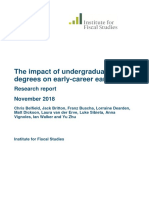 The Impact of Undergraduate Degrees On Early-Career Earnings PDF