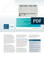 Siemens KNX Solar Protection Actuators-Brochure