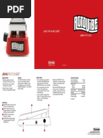 Jim Dunlop Rotovibe Owners Manual