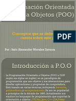 Conceptos Que Se Deben Tener en Cuenta Sobre Este Paradigma: Por: Italo Alexander Morales Zamora