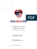 125 Learn English With The Beatles Rep