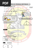 R. Métricas en Triang. Rect