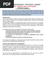 Administración Información y Gestion - Tema 34