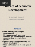 Concept of Economic Development