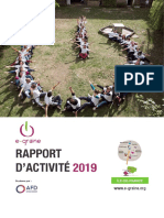 Rapport D'activité 2019 E-Graine Île-de-France