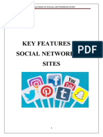 Key Features of Social Networking Sites - Report