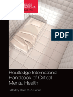 Routledge International Handbook of Critical Mental Health