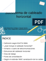 Subsistema de Cableado Horizontal