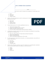 Welding Inspection Level 2: Multiple Choice Questions Paper 1 - MSR-WI-1a