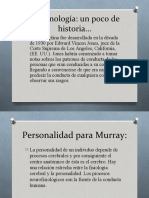 La Personologia Murray