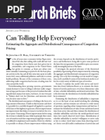 Can Tolling Help Everyone? Estimating The Aggregate and Distributional Consequences of Congestion Pricing