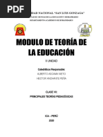 Modulo Teoria de La Educación-Clase 7