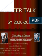 2020 2021 Career Talk