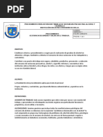 Procedimiento para Deteccion y Manejo de Suatancias Psicoactiva, Alcohol y Cigarrillo