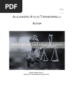 Derecho de Las Obligaciones. Taraborrelli.