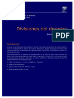 Pdhydc - U1 - Divisiones Del Derecho-2020 PDF