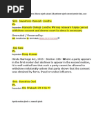 Rajesh Pratap Sainani vs. Mrs. Bhavna Rajesh Sainani 13B Petioner Rajesh Consent Peeche Hata, Case Dcided Against Him