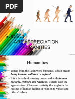 Soc Sci Art Appreciation Humanities