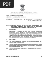 Civil Aviation Requirement Section 8 - Aircraft Operations Series 'F', Part Viii Issue I, 22 December 2016 Effective: 29 OCTOBER 2018