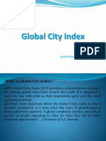 Global City Index: Piter Biswas