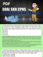 Contoh Soal CPNS Pengelola Database