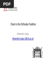 Chant in The Orthodox Tradition