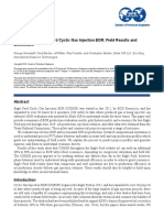 SPE-200427-MS Evaluation of Eagle Ford Cyclic Gas Injection EOR: Field Results and Economics