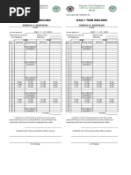 Daily Time Record Daily Time Record: Enrico S. Santiago Enrico S. Santiago