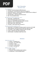 Unit 1 Necessities: Key Words/p.9 N2