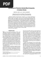 Development of Poly (Vinyl Chloride) /wood Composites. A Literature Review