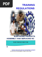 TR-Electronic Products Assembly and Servicing NC II