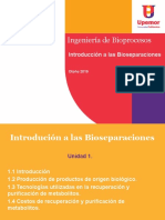 Introduccion A Las Bioseparaciones