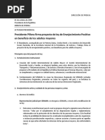 2020.10.01 Minuta de Prensa Proyecto de Ley Adulto Mayor