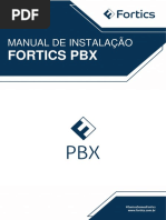 Manual de Instalacao Fortics PBX