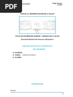 Informe de Analisis de Loratadina