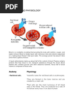 Anatomy and Pathophysiology of Anemia