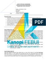 Pengantar Ekonometrika UTS 2016 - 2017 Riyanto PDF